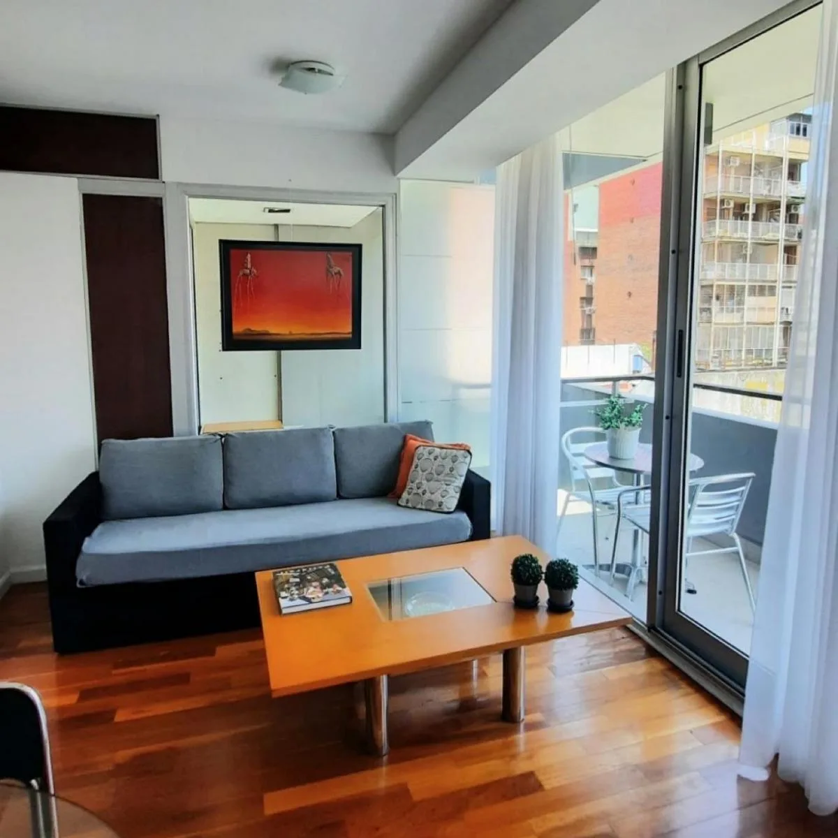 Departamento en Belgrano con balcón