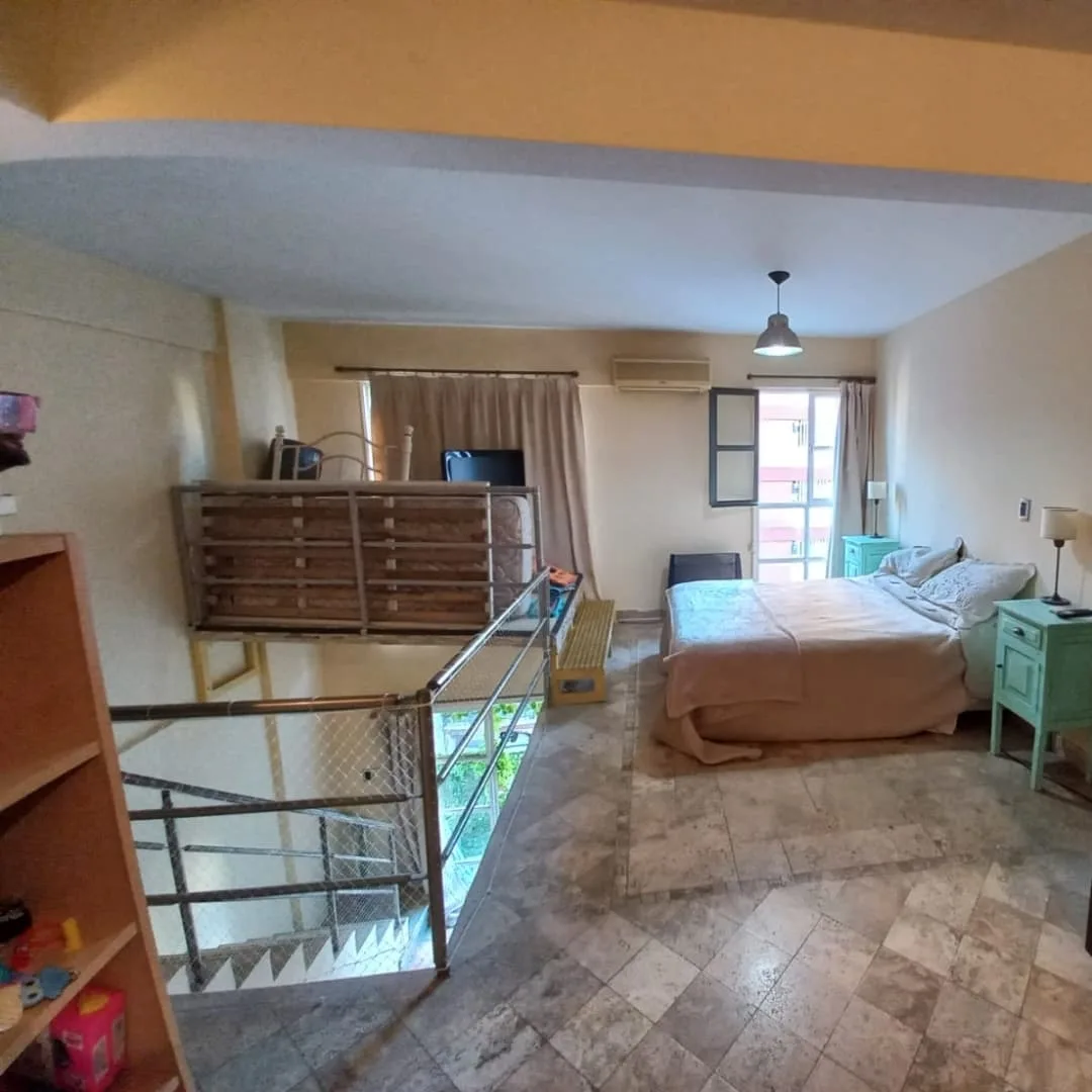 Equipped duplex loft with balcony
