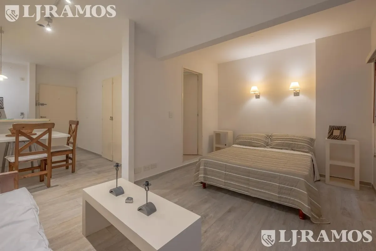 Furnished studio with balcony