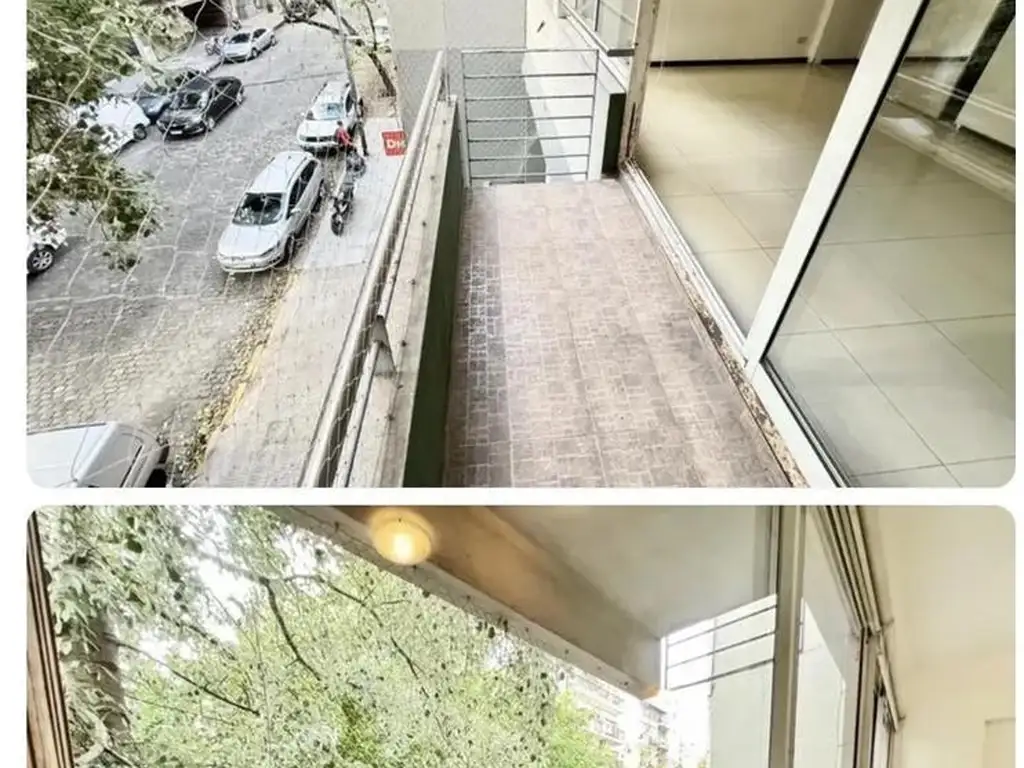 Monoambiente con balcón