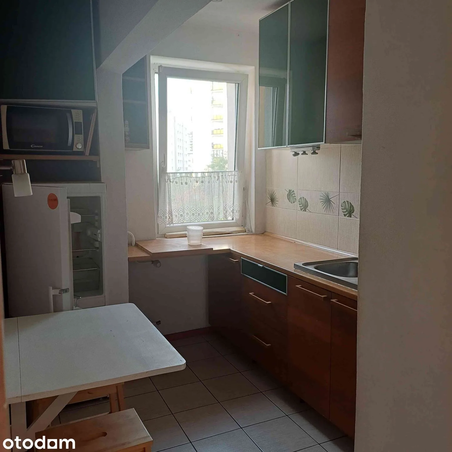 45 m² apartment with balcony, kitchen