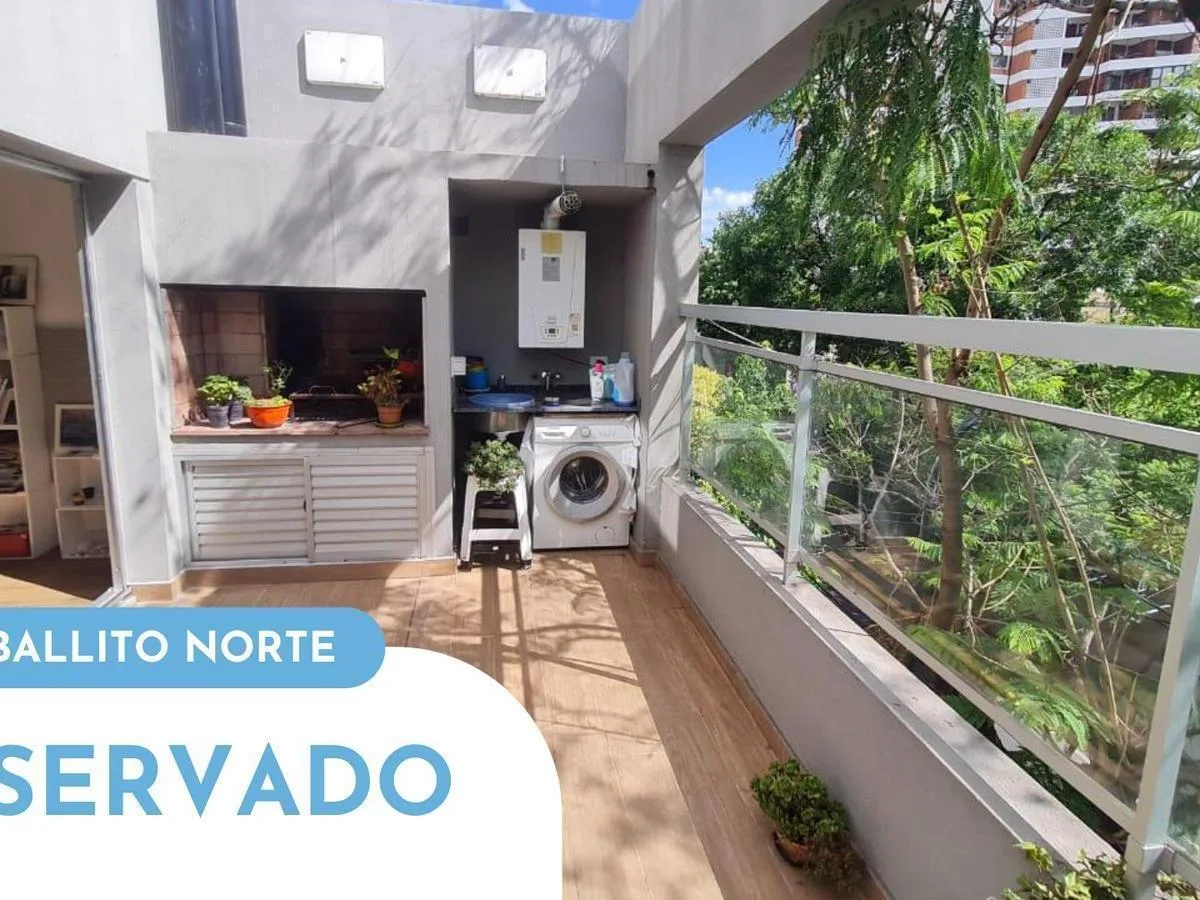 3er piso al frente, terraza 17m²