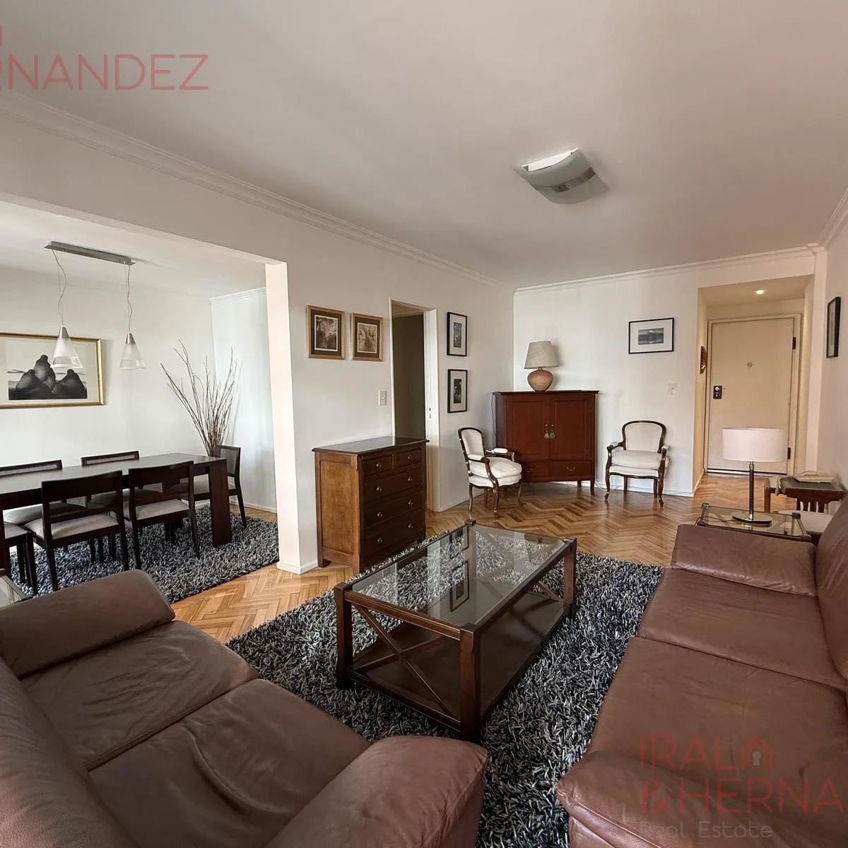Furnished 3-room with balcony