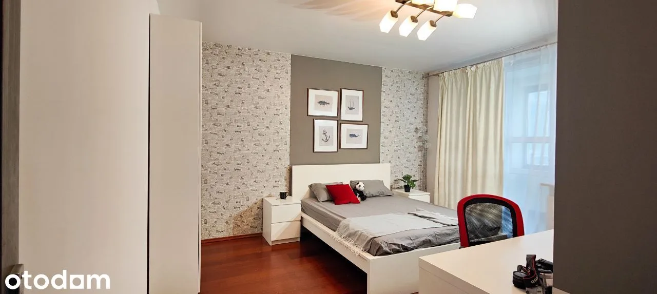 2 pokoje 63 m², balkon