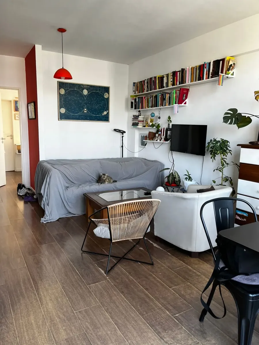 2 ambientes con balcón y pileta