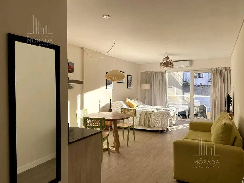 Monoambiente amoblado 39 m2
