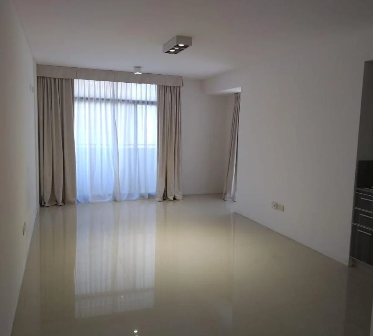 Studio with balcony