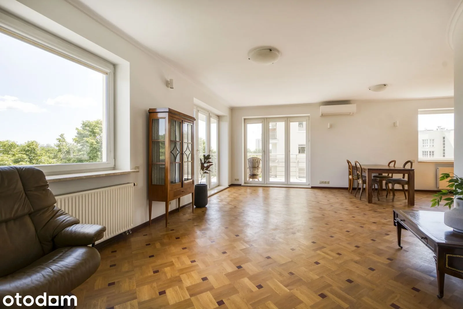 Wynajmę mieszkanie 127m2 | 4 pokoje | klimatyzacja | Kępa Potocka