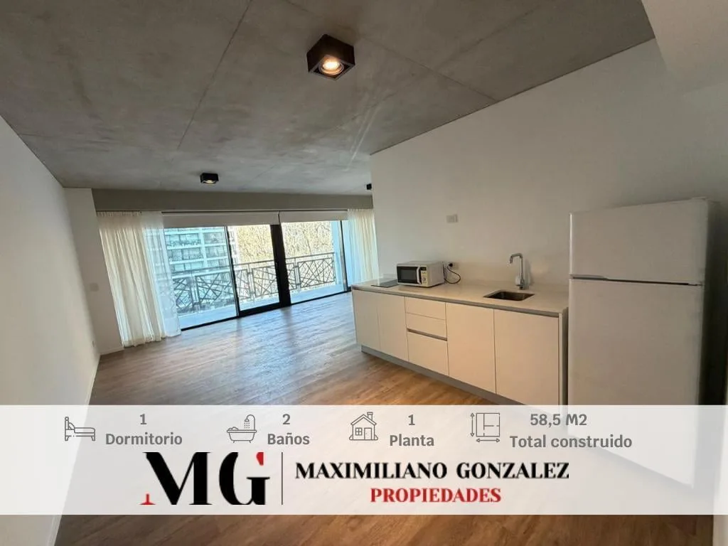 2BR with balcony in Puerto Madero