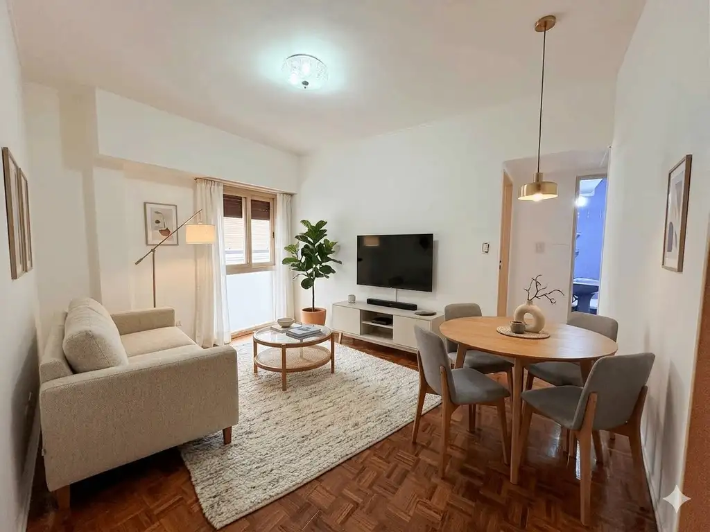 Departamento en Belgrano con parquet