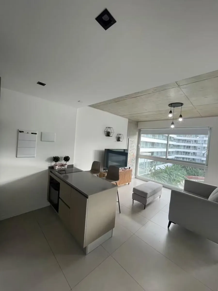 Furnished studio with balcony