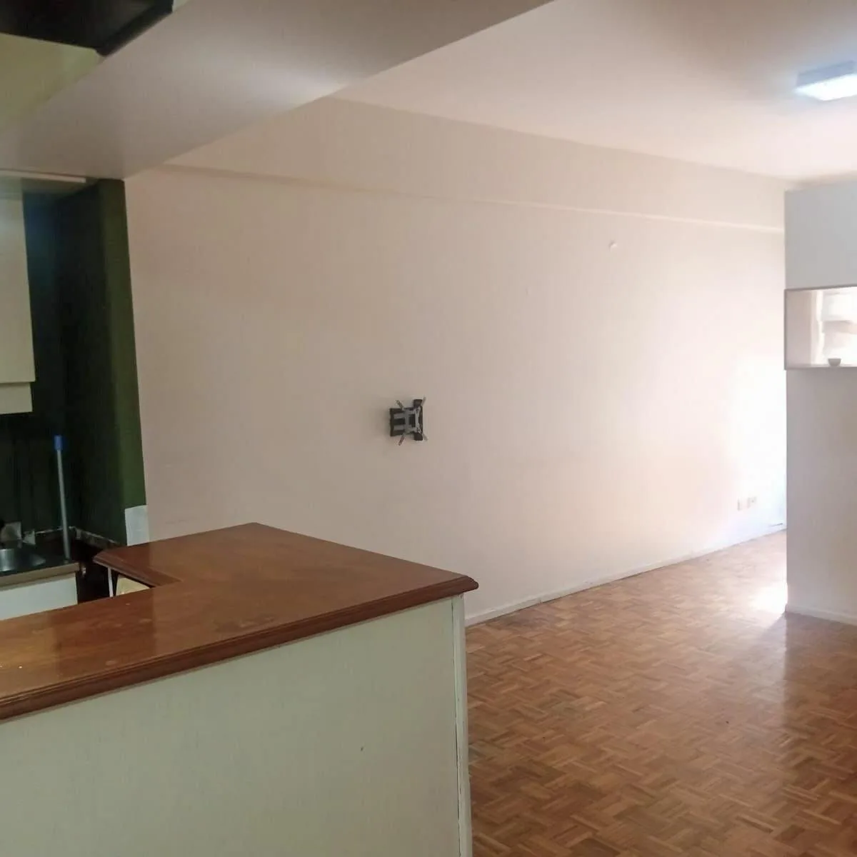 Monoambiente con dormitorio semi separado