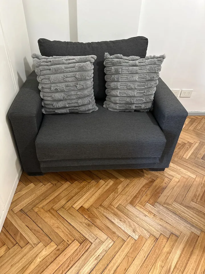 Furnished studio with balcony