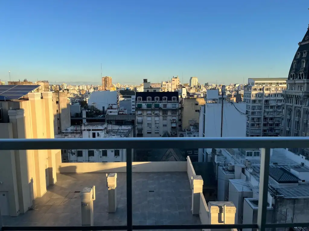Monoambiente amoblado con vista