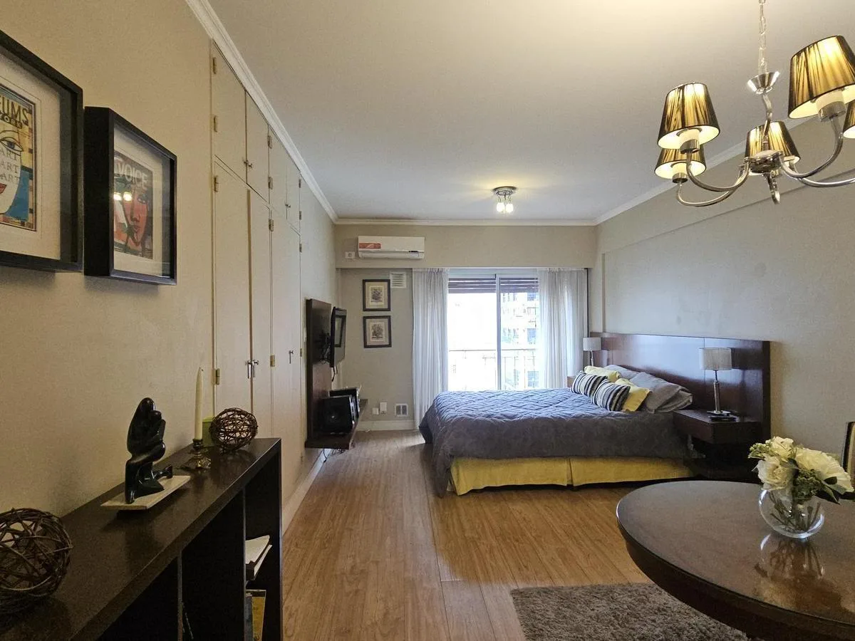 Furnished studio with balcony