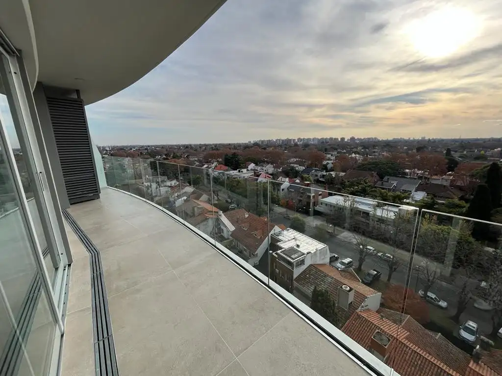 2 ambientes con balcón aterrazado