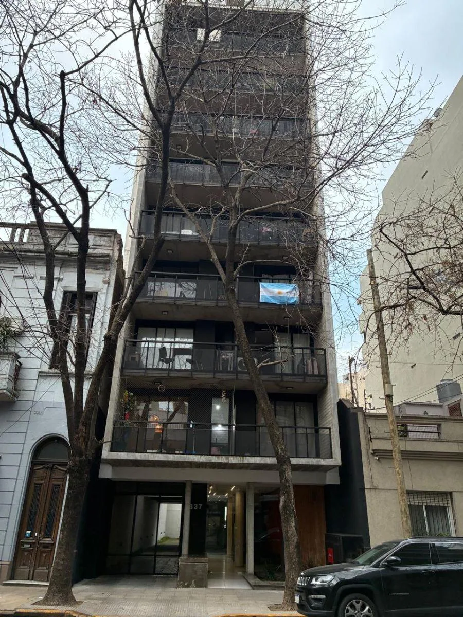 Studio with balcony