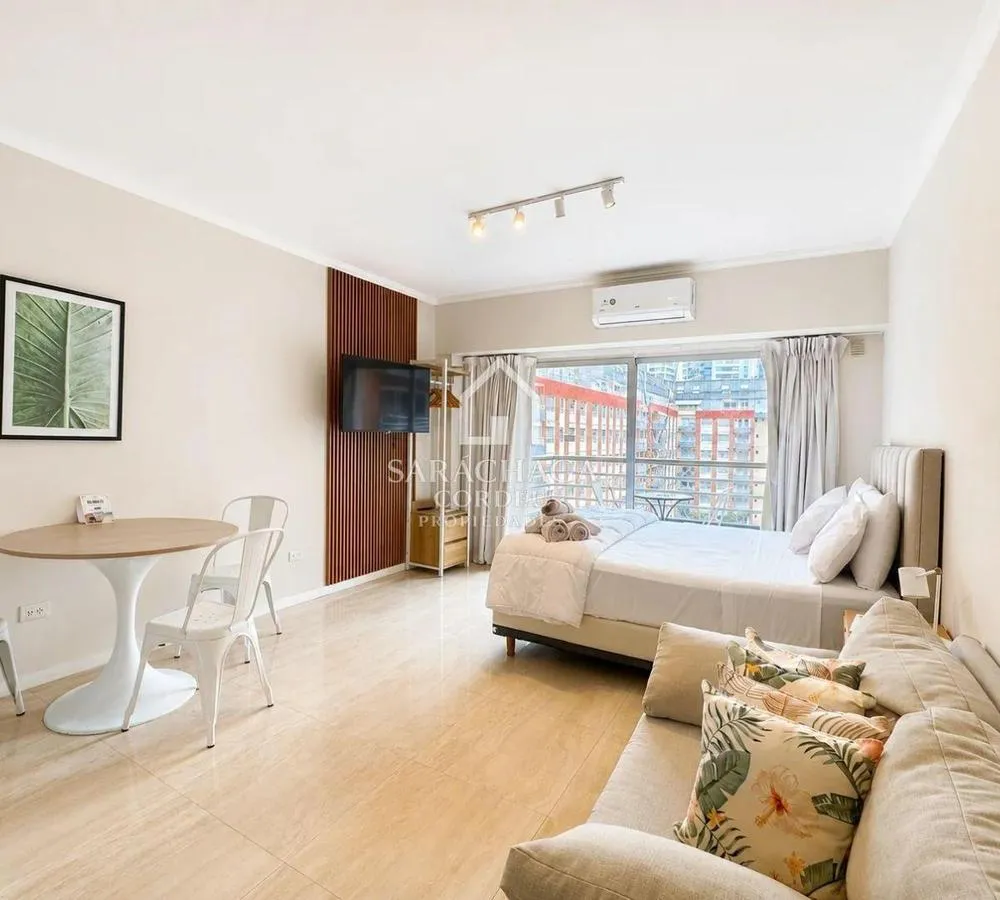Monoambiente En Alquiler En Puerto Madero Con Balcón Y Amenities En Complejo Terrazas De Puerto Madr