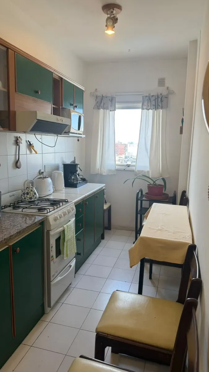 1 dormitorio con pileta y cochera, Almagro