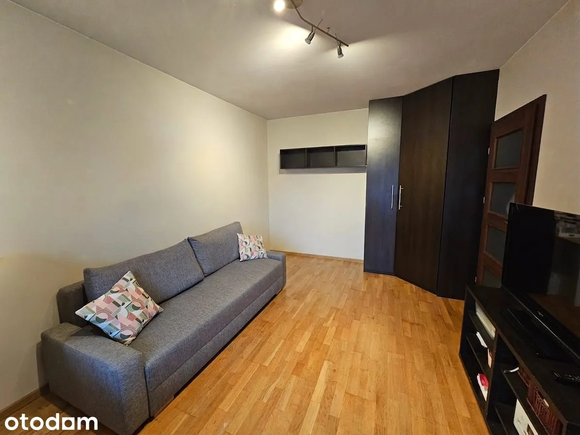 1 bedroom with parking and balcony, Bemowo, living_room
