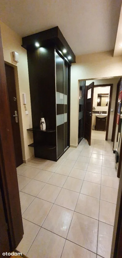 1 bedroom with parking and balcony, Bemowo, kitchen