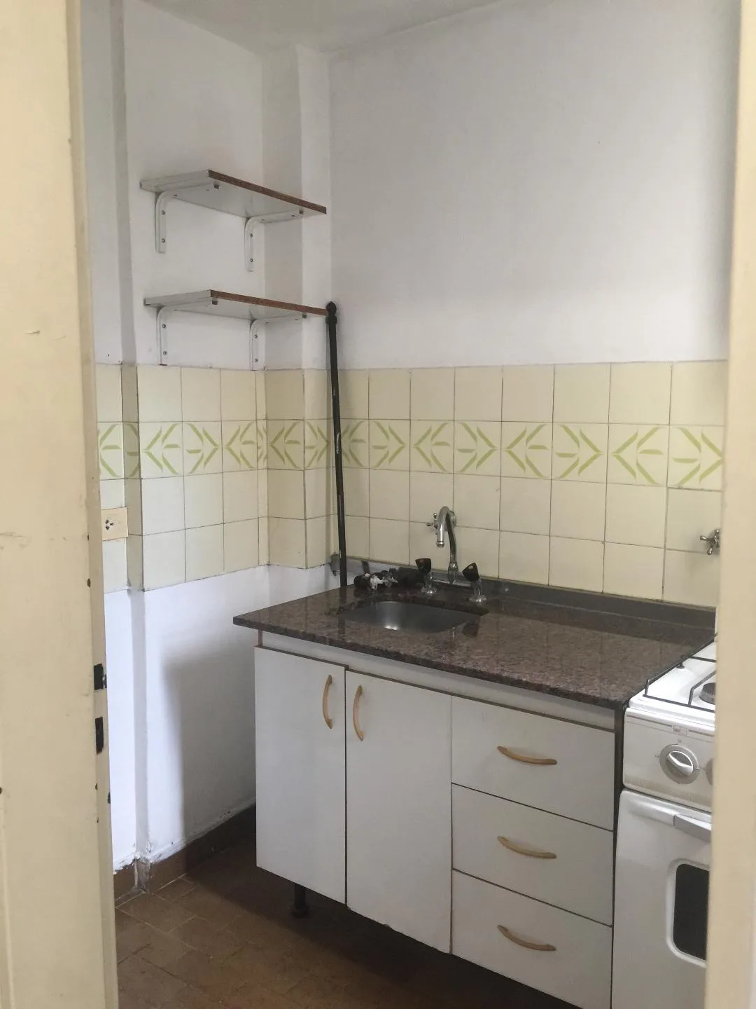 Studio with balcony