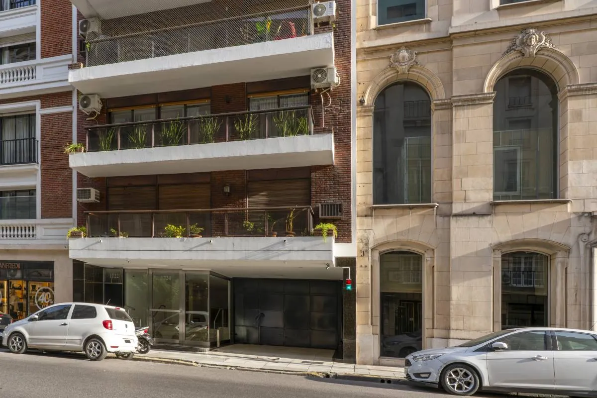 Departamento en Recoleta con balcón