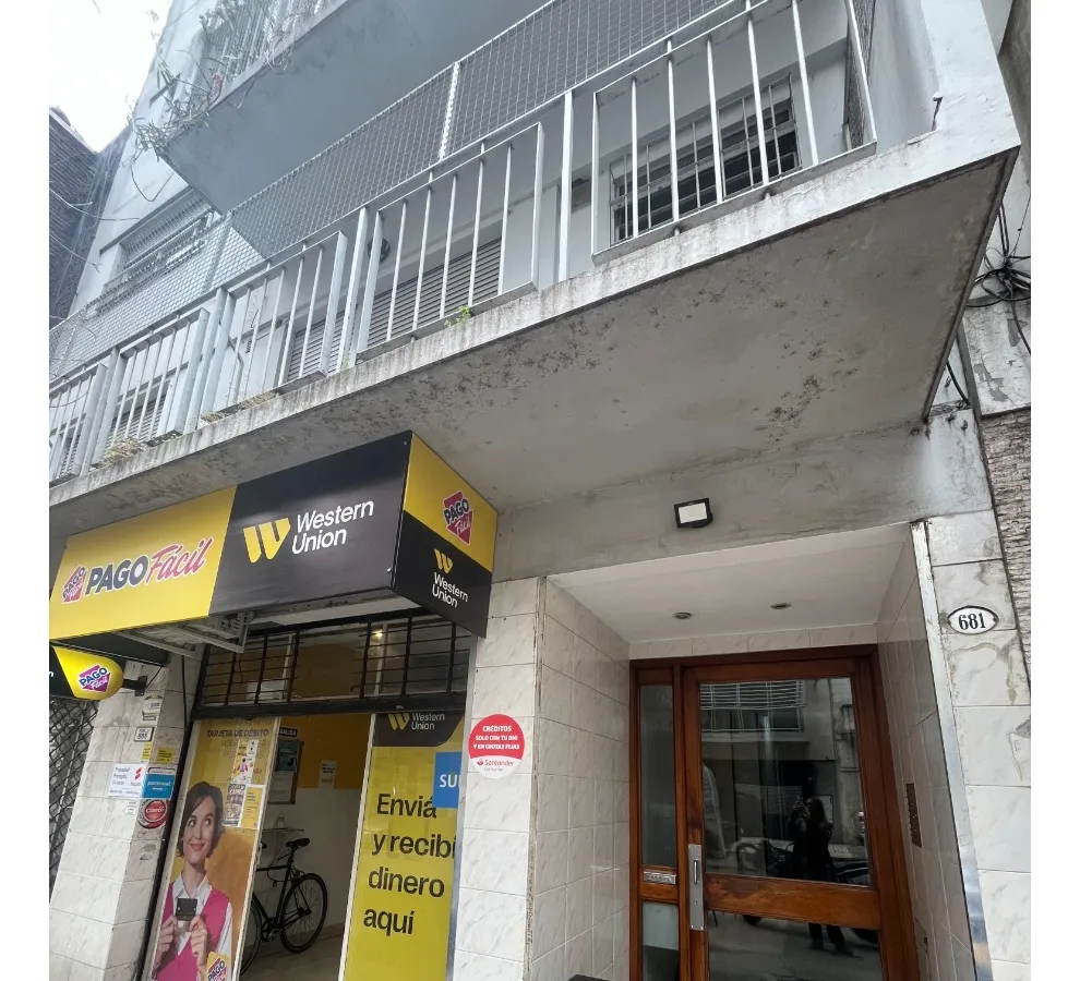 2 ambientes con terraza y AC