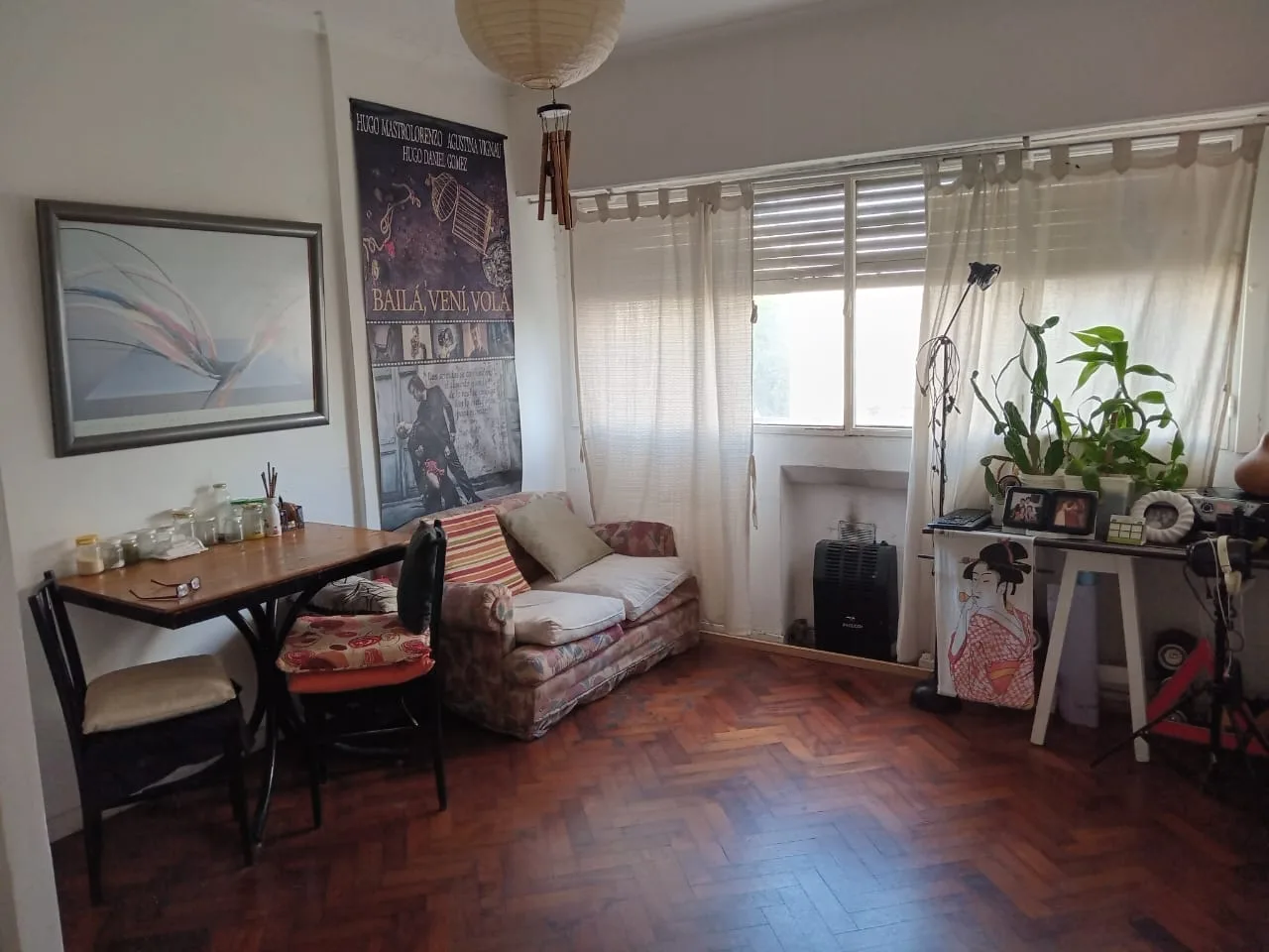 Departamento amueblado con vista