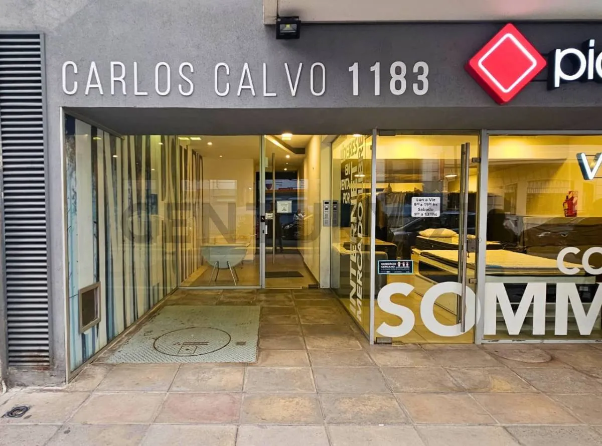 Studio with pool and balcony, Constitución