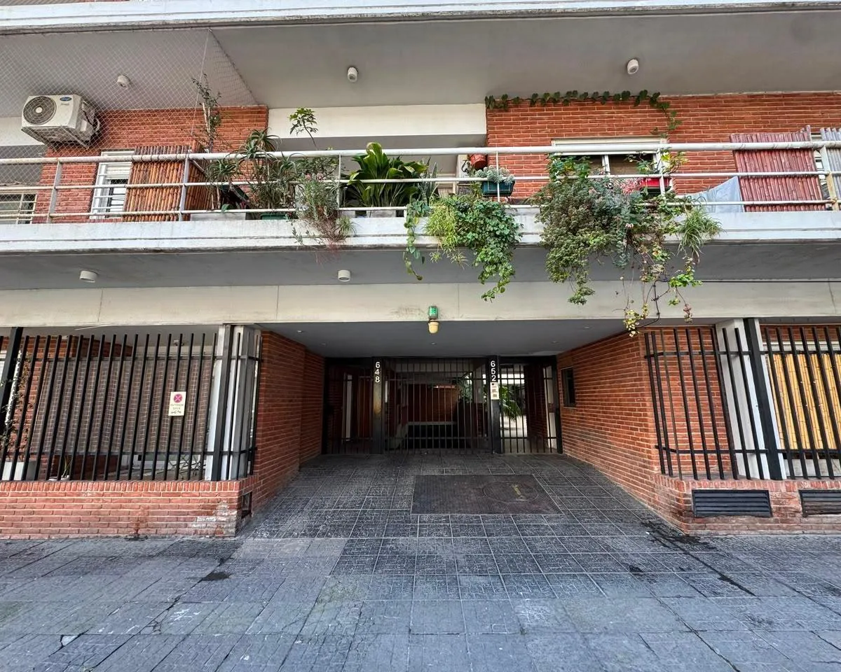 Duplex with internal patio