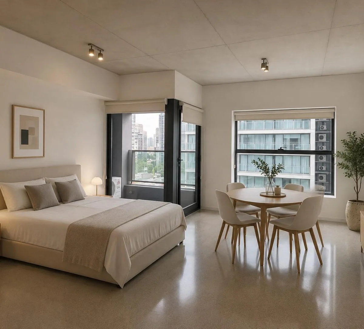 Monoambiente 42 m², Puerto Madero
