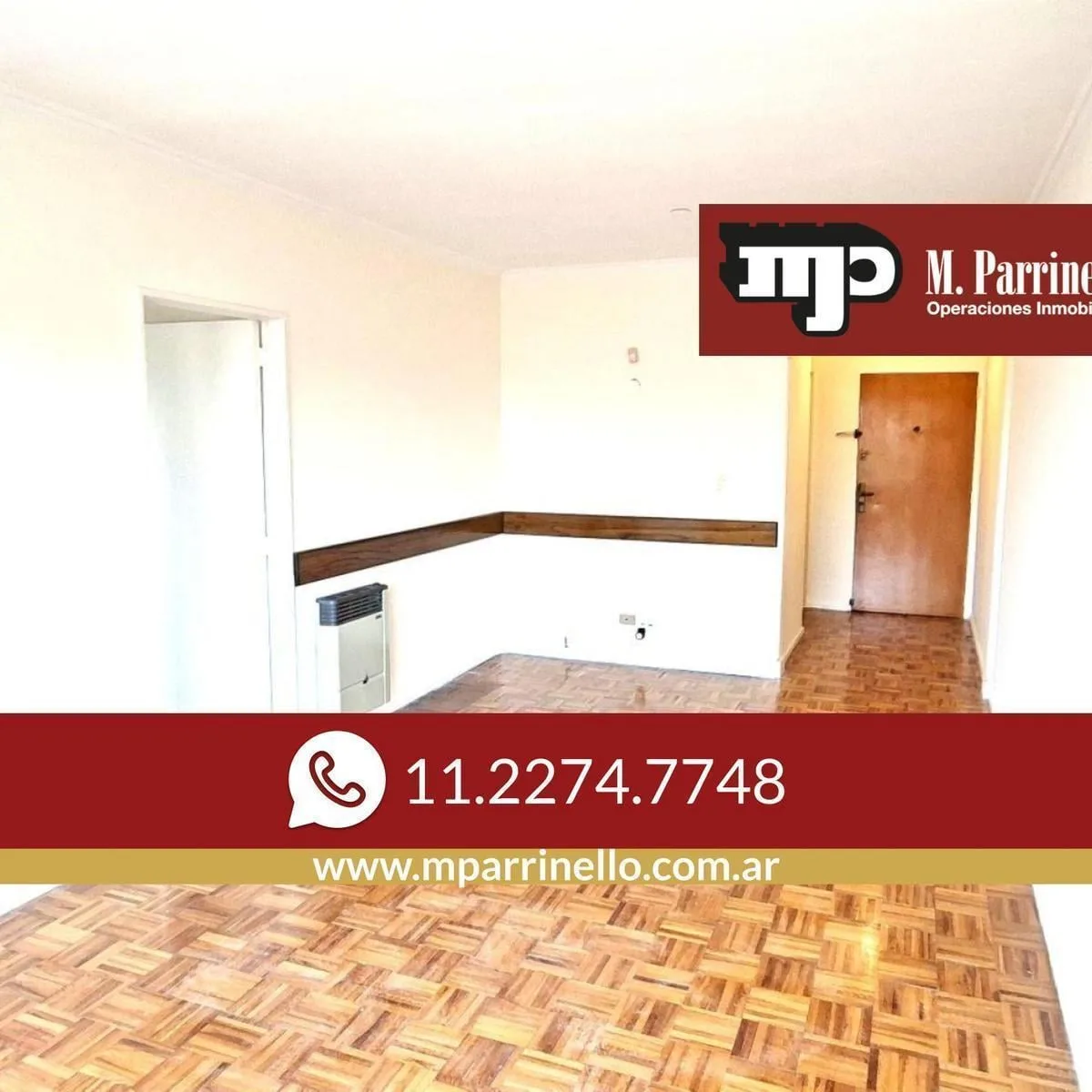 Departamento de 3 Ambientes en Olivos - Quinta Presidencial - en Alquiler