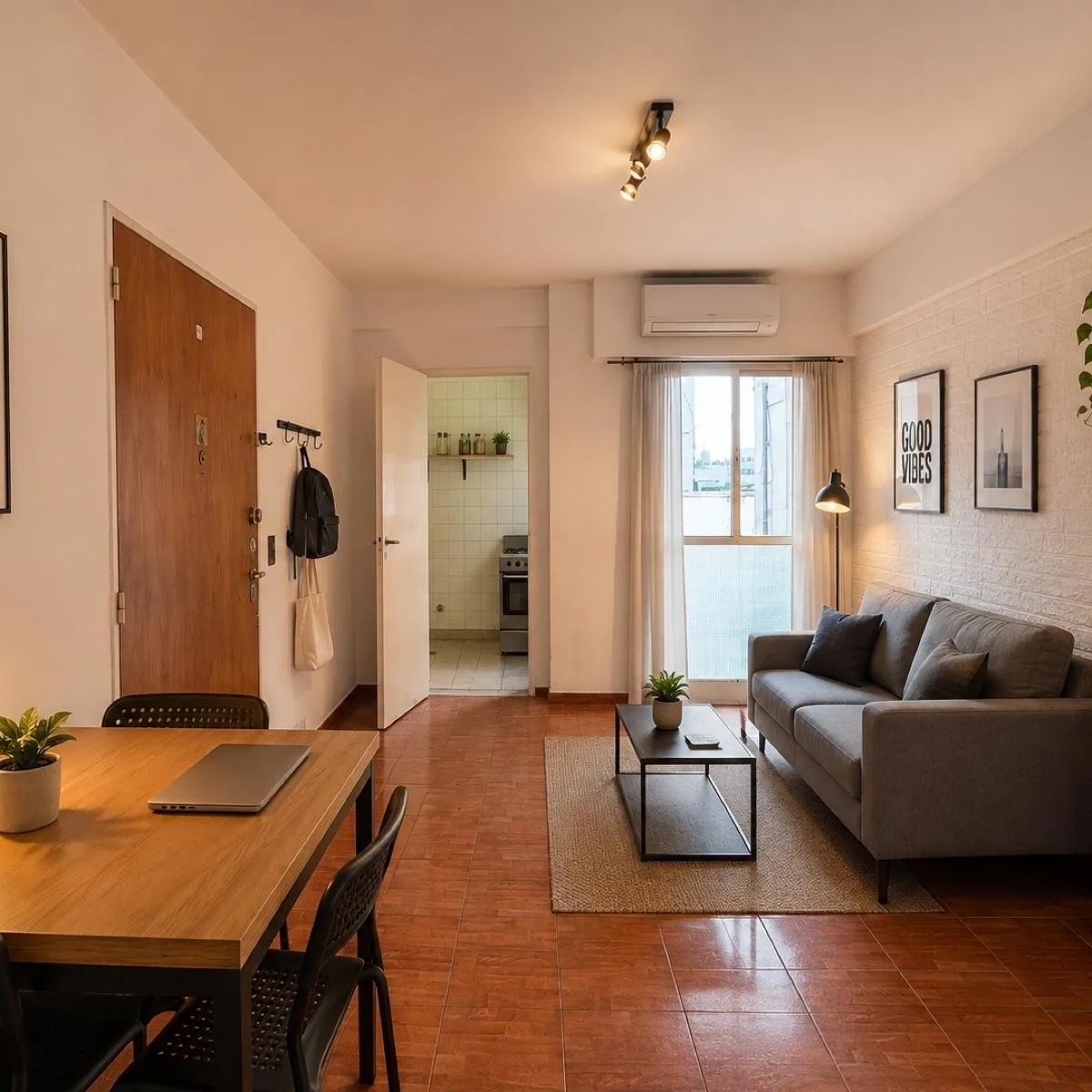 Monoambiente interno con ascensor