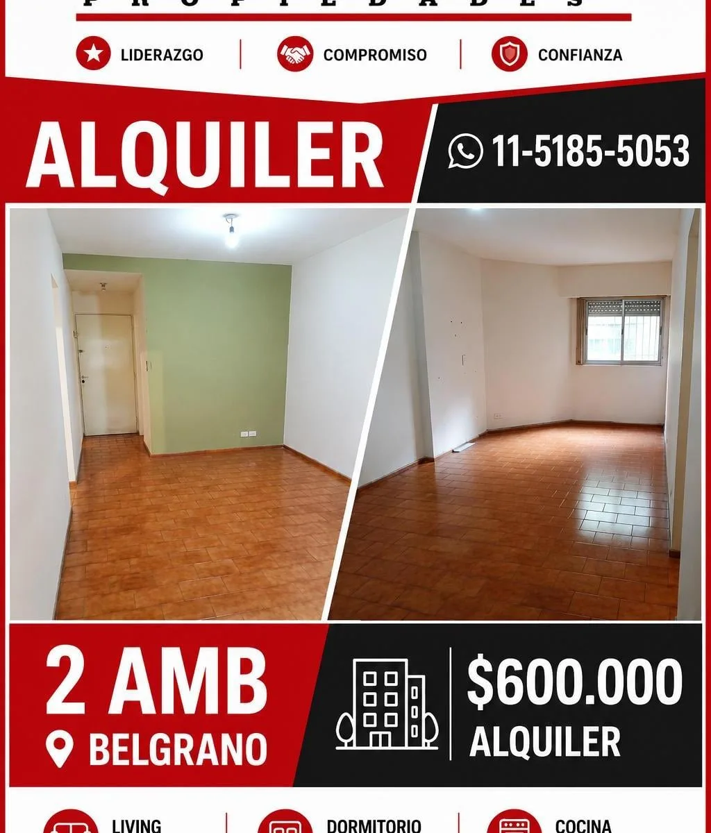 2-room unit with gas kitchen
