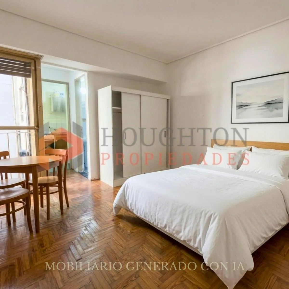 Monoambiente 32 m² con balcón