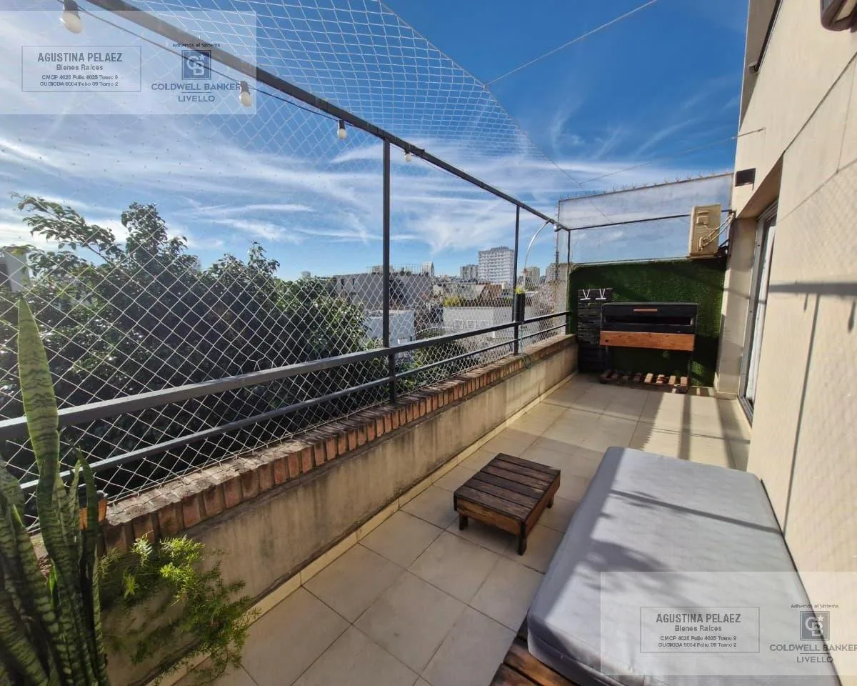 Departamento amoblado con terraza