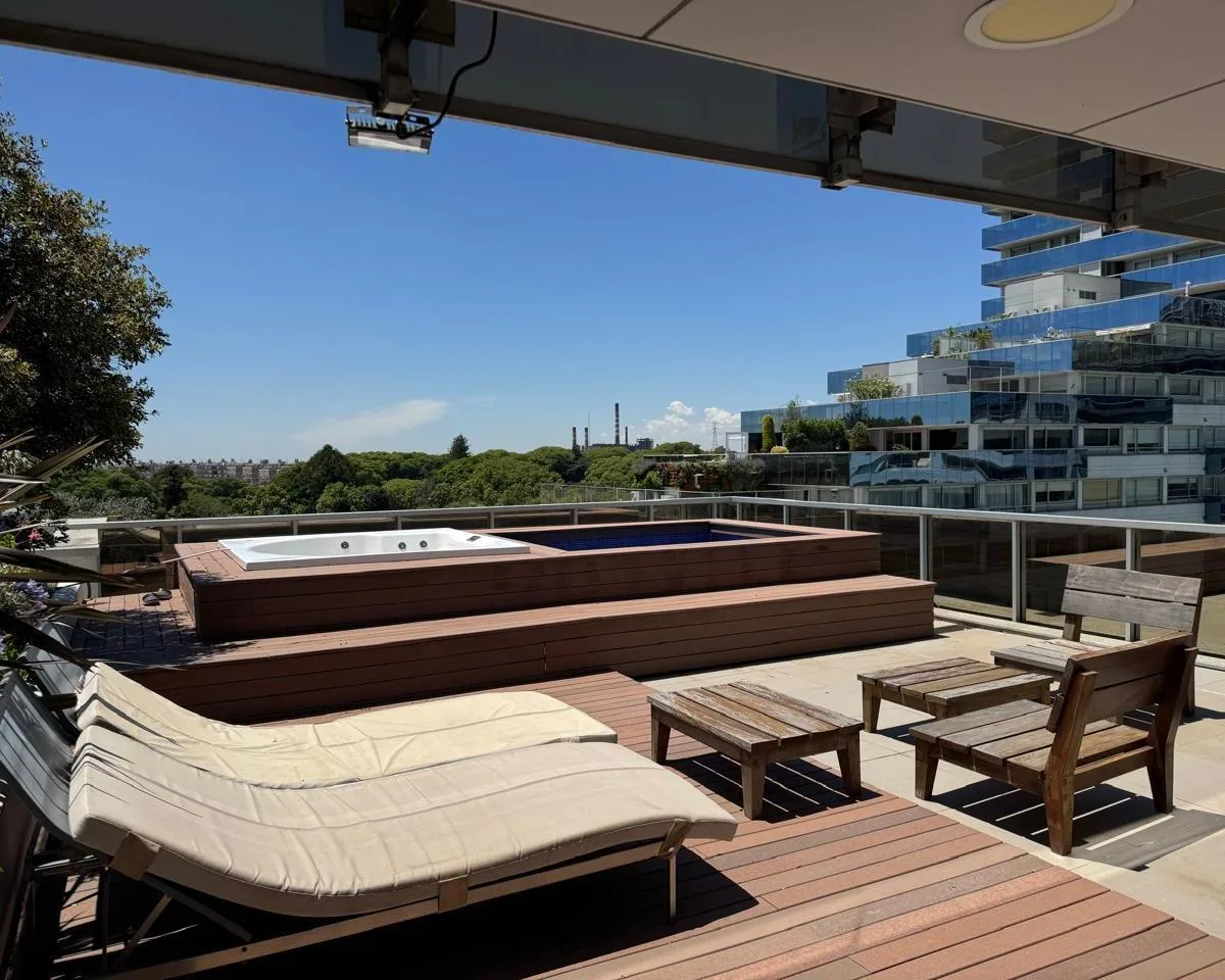 Apartamento de três ambientes em Puerto Madero