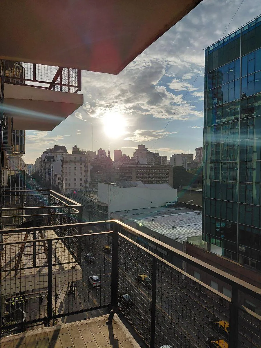 2 ambientes en Recoleta con balcón