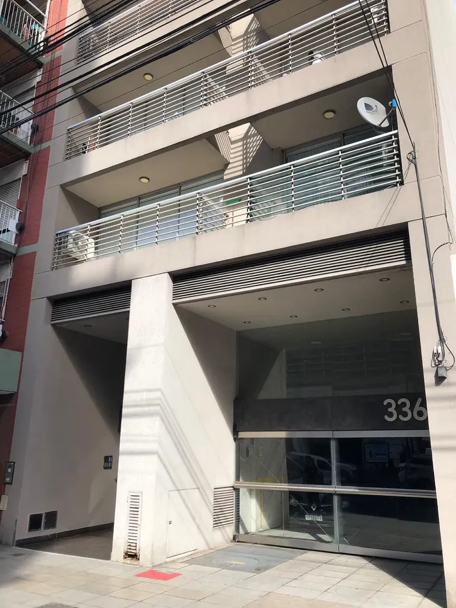 Studio with balcony and amenities