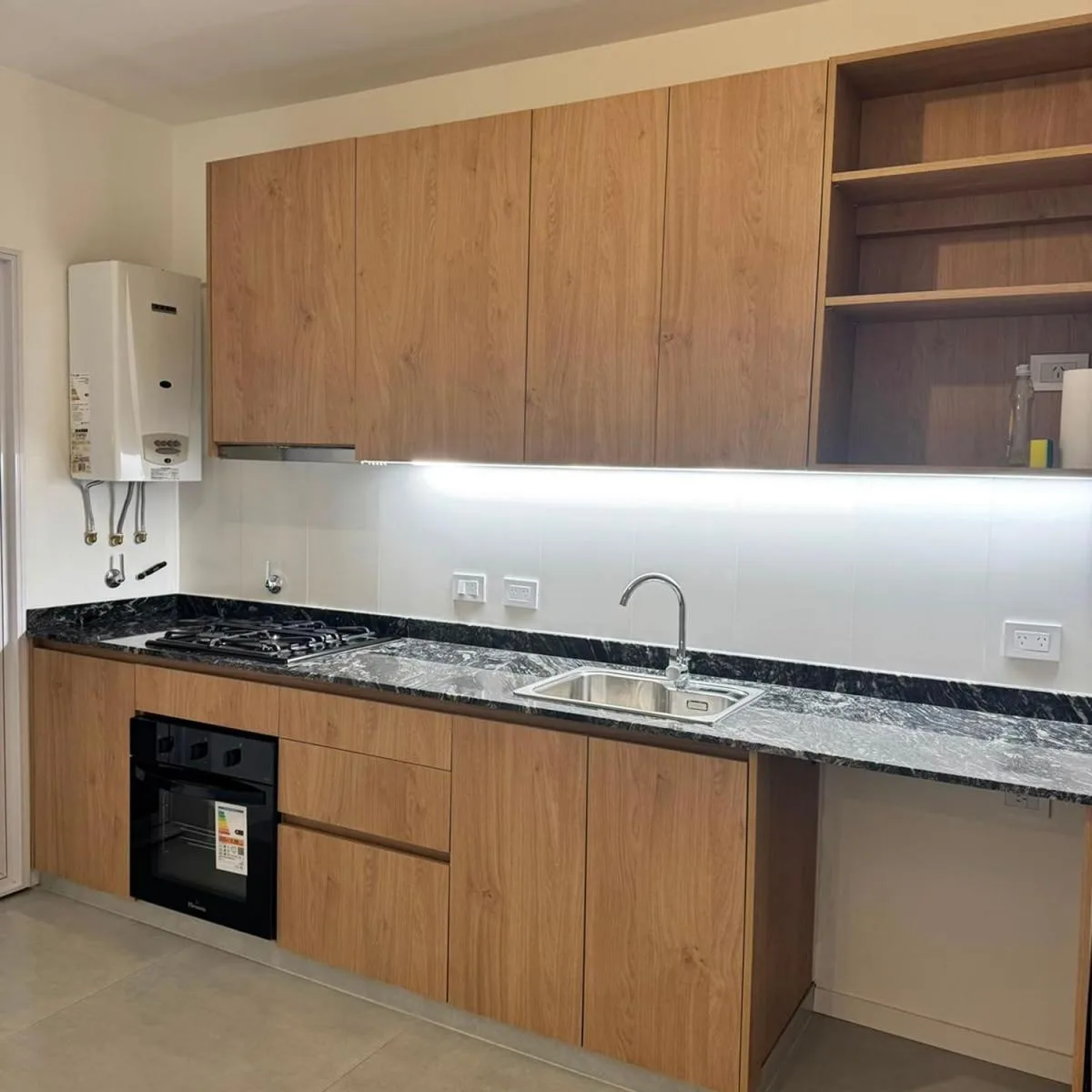Departamento con patio en Colegiales