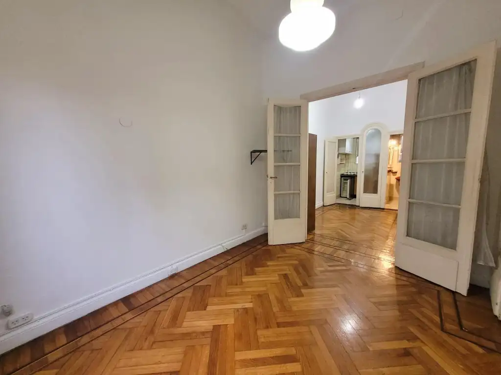 Studio with separate kitchen