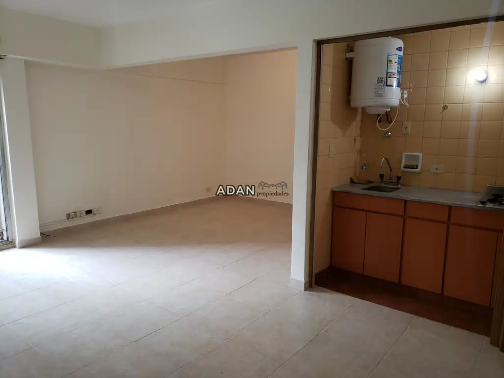 Monoambiente divisible de 31 m²