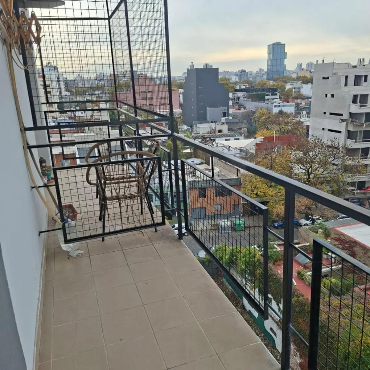 Monoambiente con balcón en Palermo
