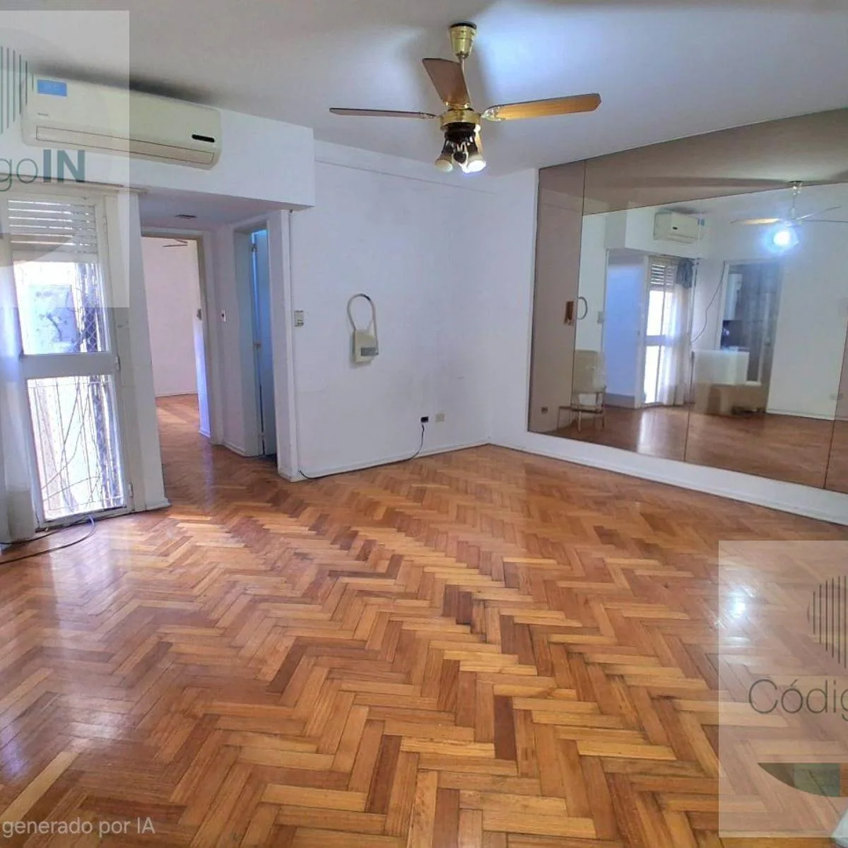 1 bedroom with doorman and balcony, Balvanera