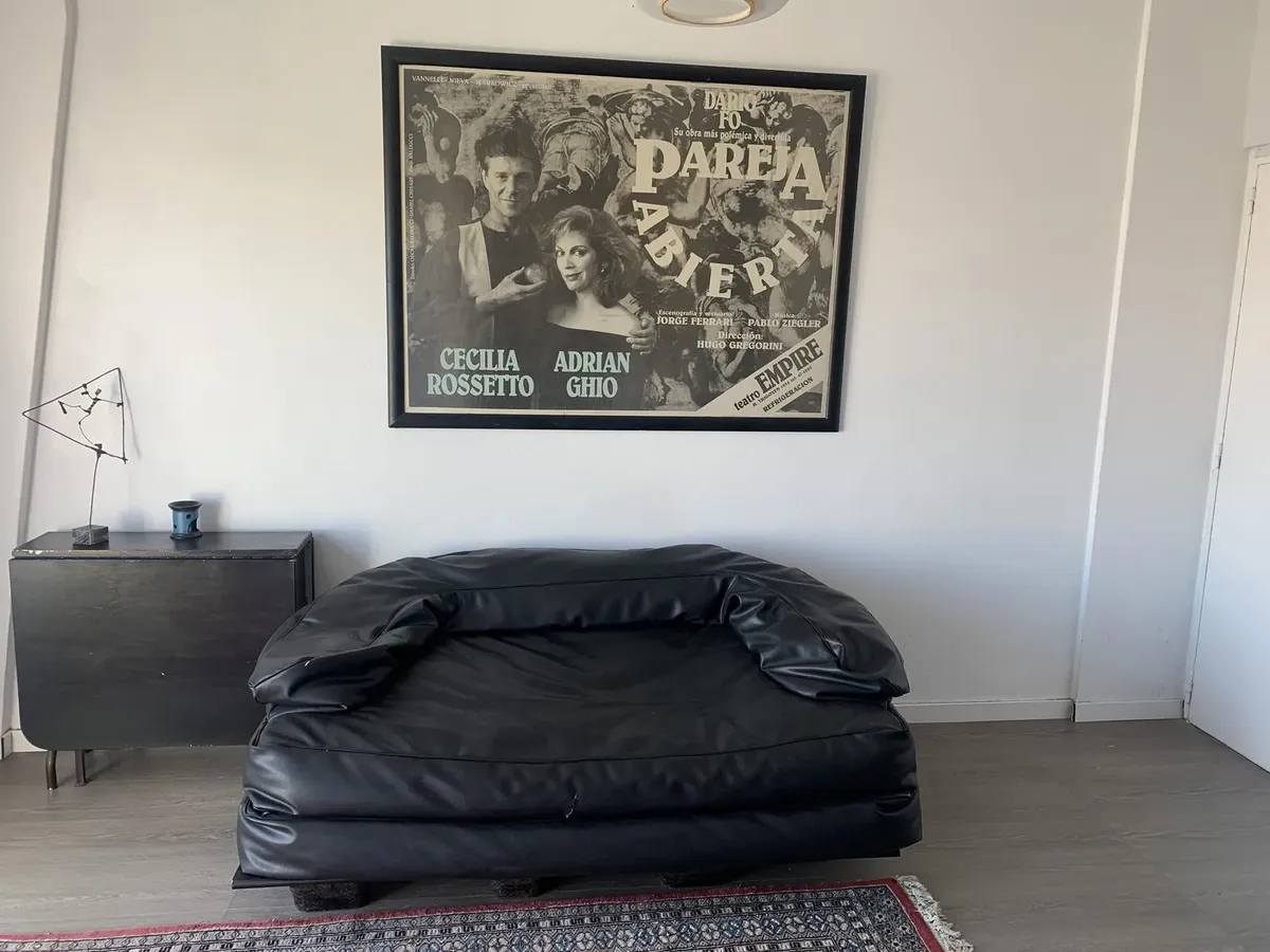 Departamento amoblado con balcón