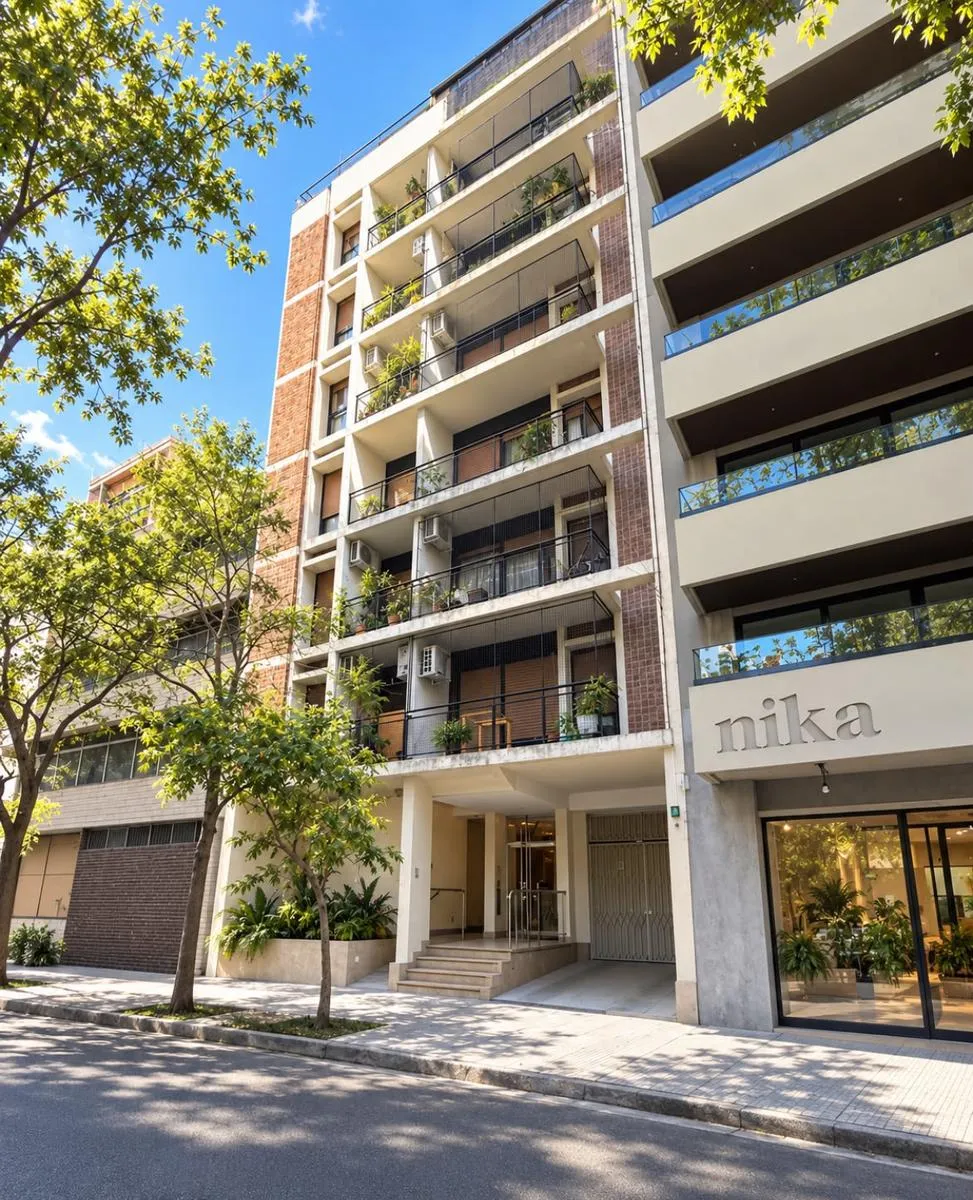 Departamento en Belgrano con balcón