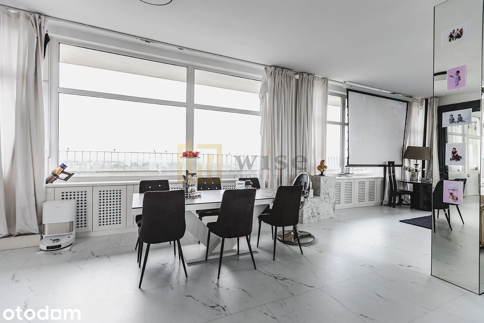 Wyjątkowy Penthouse, 180m2, 5 pokoi, Powiśle