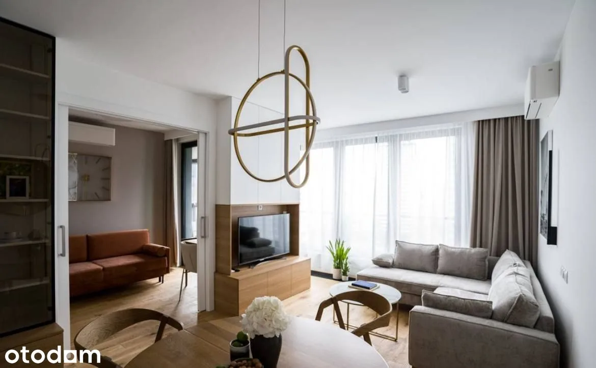 BEZ PROWIZJI | Piękny apartament z panoramicznym widokiem Grzybowska37