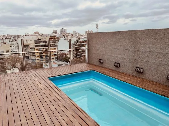 Monoambiente con balcón en Palermo